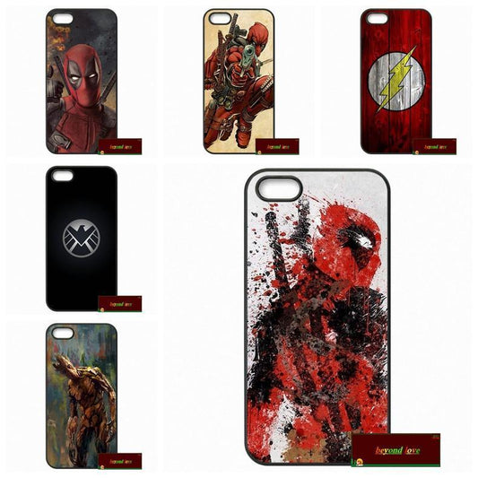 Marvel Avengers Super Hero Cover case for iphone 4 4s 5 5s 5c 6 6s plus samsung galaxy S3 S4 mini S5 S6 Note 2 3 4   DE1121