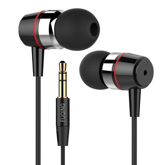 Original Inpher FUQING Bass In-ear Earphones Super Clear Metal Earphone Noise isolating Earbud For iphone 6 Meizu Xiaomi MP3 PC